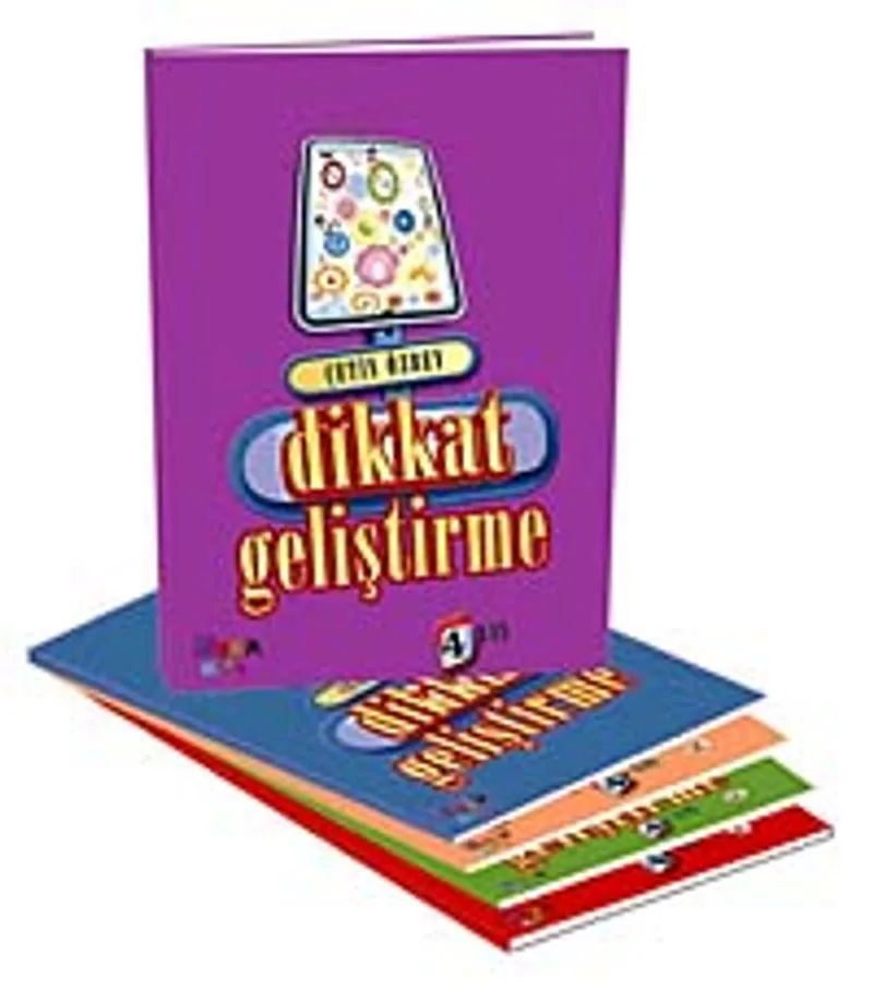 Dikkat Geliştirme Seti 4 Yaş (5 Kitap Takım)