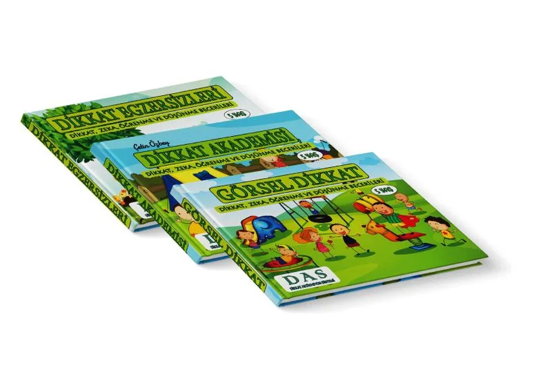 Dikkat Geliştirme Seti 5 Yaş (5 Kitap Takım)