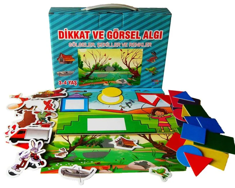 Dikkat ve Görsel Algı Gölgeler, Renkler ve Şekiller