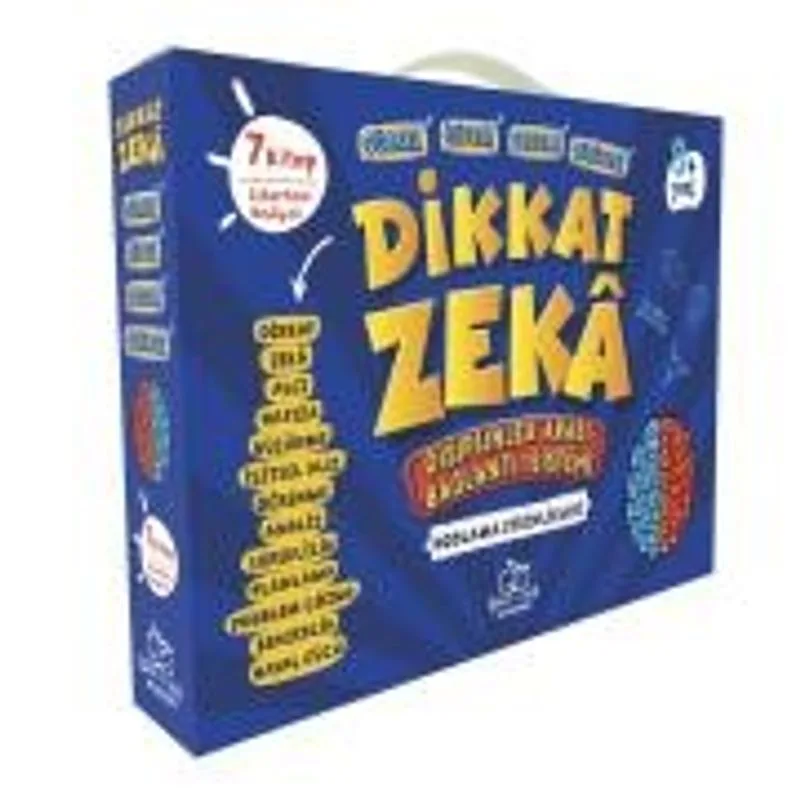 Dikkat - Zeka 3. Sınıf Seti 9 Yaş (7 Kitap)