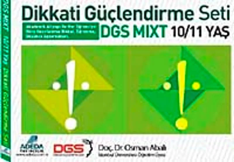 Dikkati Güçlendirme Seti DGS MIXT (10-11 Yaş)
