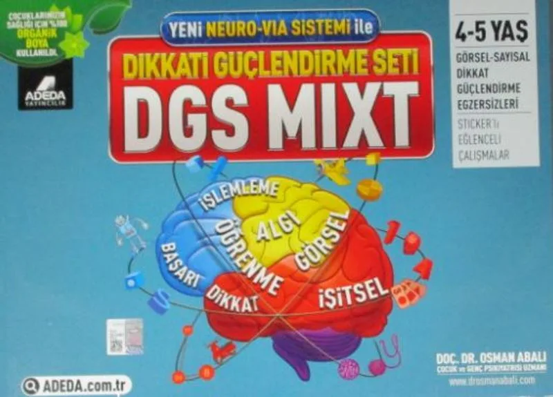 Dikkati Güçlendirme Seti DGS MIXT (4-5 Yaş)
