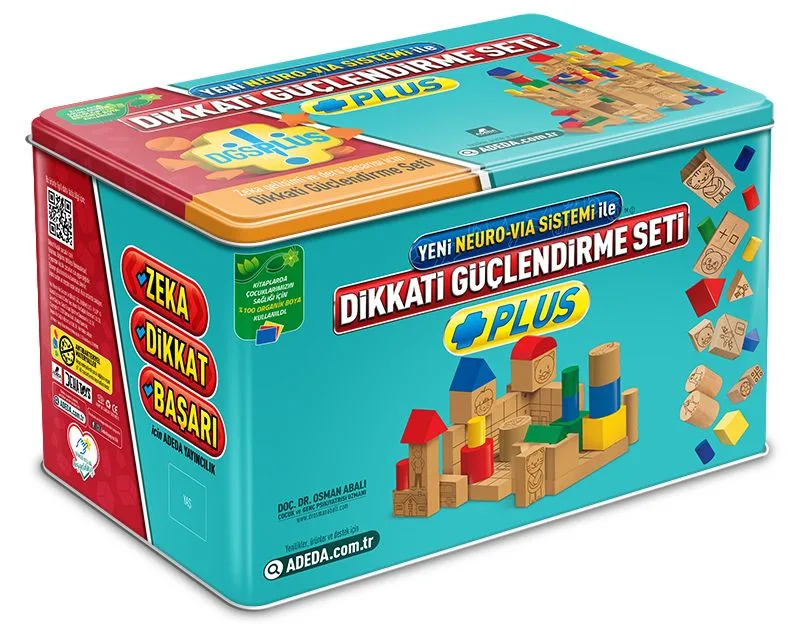 Dikkati Güçlendirme Seti Plus 8 Yaş Kutu