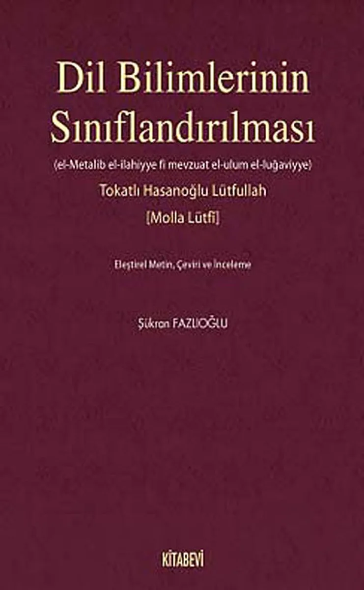 Dil Bilimlerinin Sınıflandırılması
