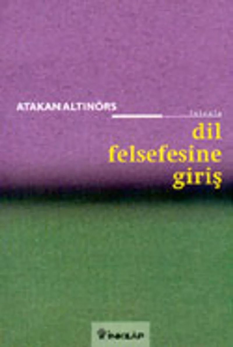 Dil Felsefesine Giriş