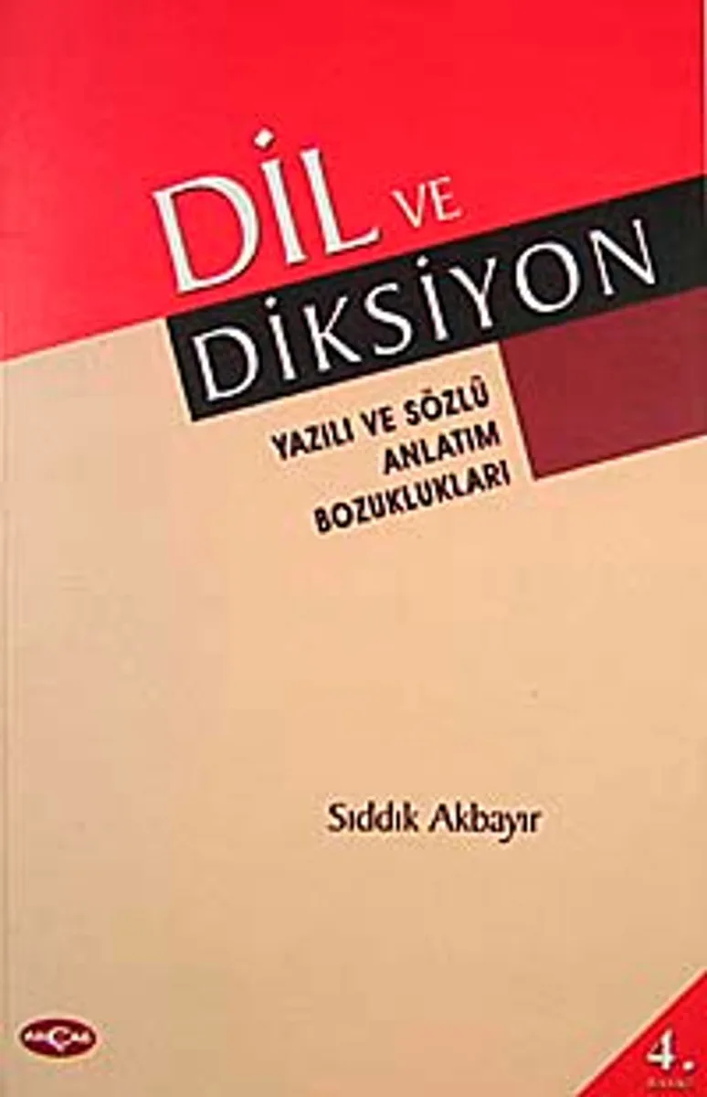 Dil ve Diksiyon Yazılı ve Sözlü Anlatım Bozuklukları