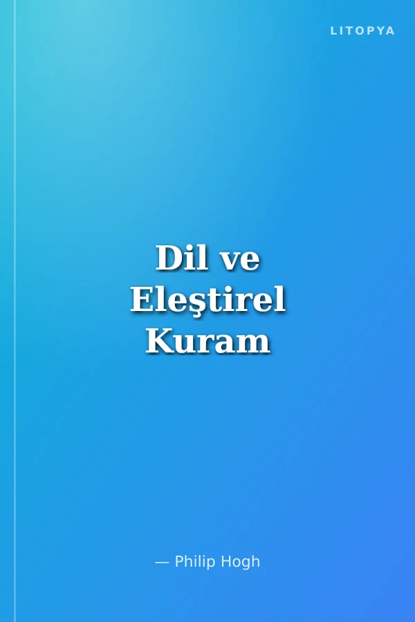 Dil ve Eleştirel Kuram