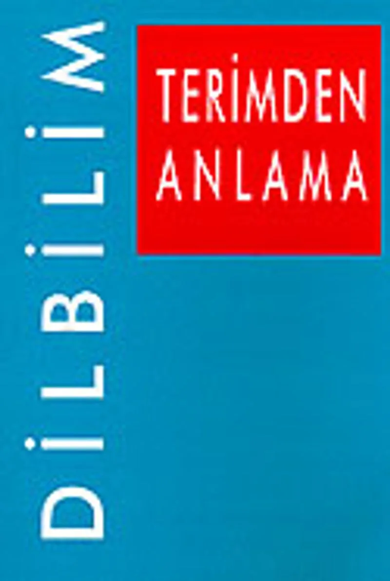 Dilbilim/Terimden Anlama