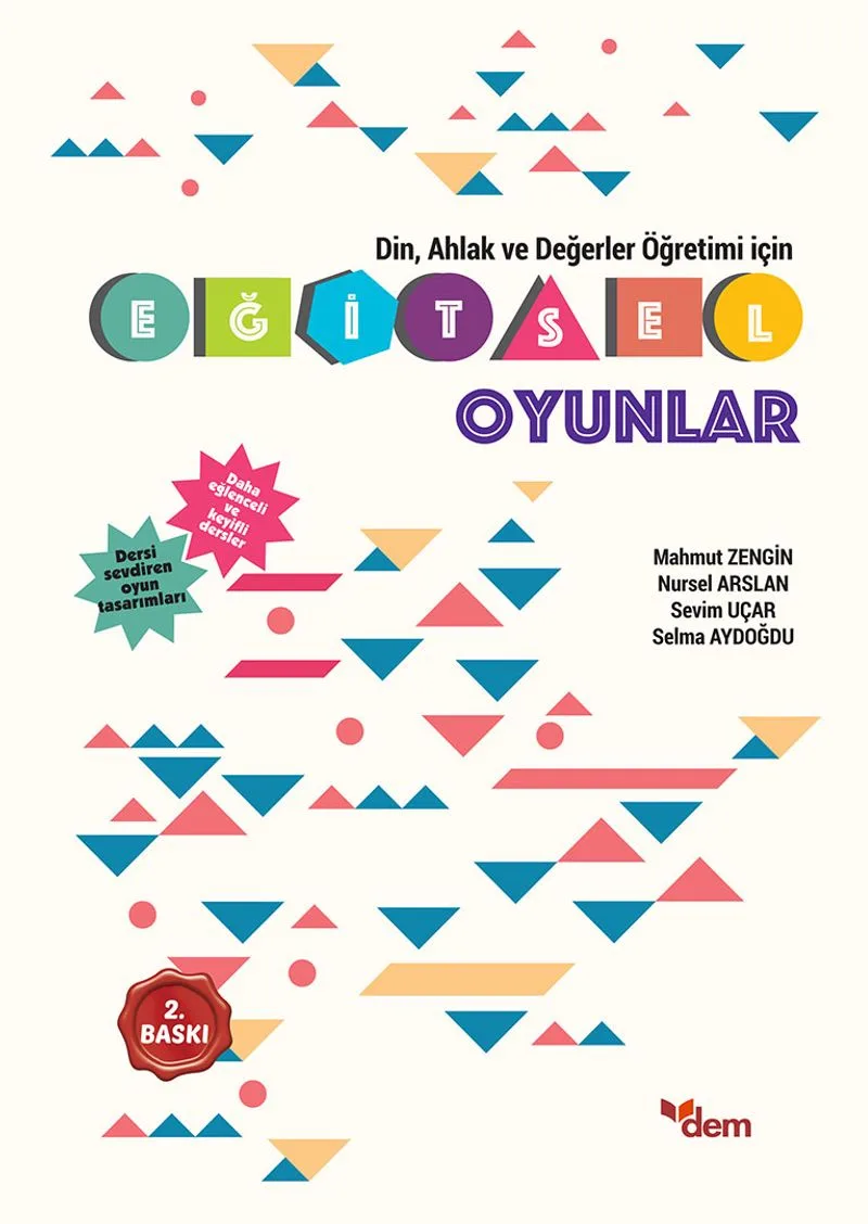 Din, Ahlak ve Değerler Öğretimi İçin Eğitsel Oyunlar