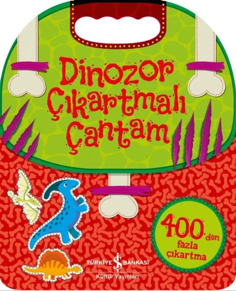 Dinozor Çıkartmalı Çantam