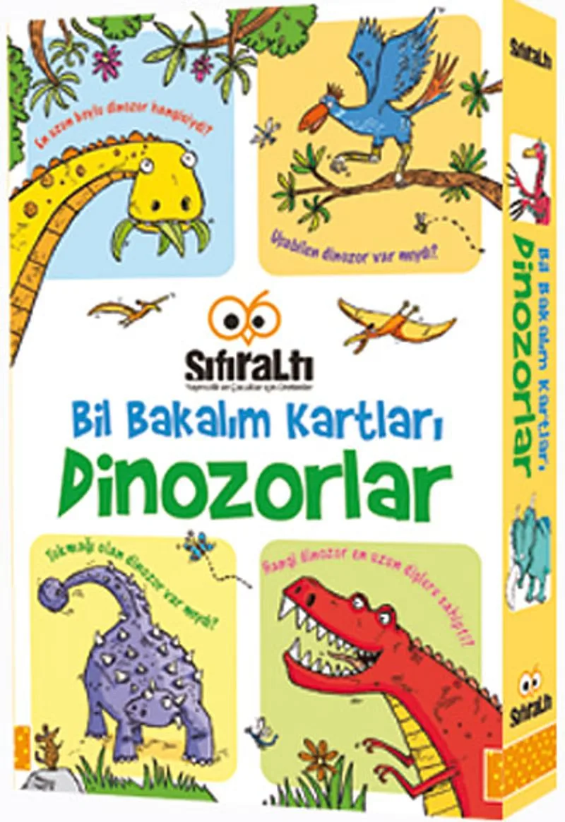 Dinozorlar Bil Bakalım Kartları (50 Kart)