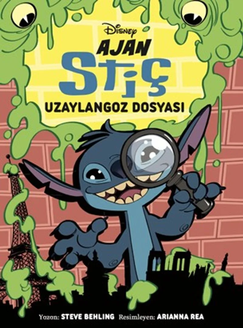 Disney Ajan Stiç - Uzaylangoz Dosyası (Renkli Baskı)
