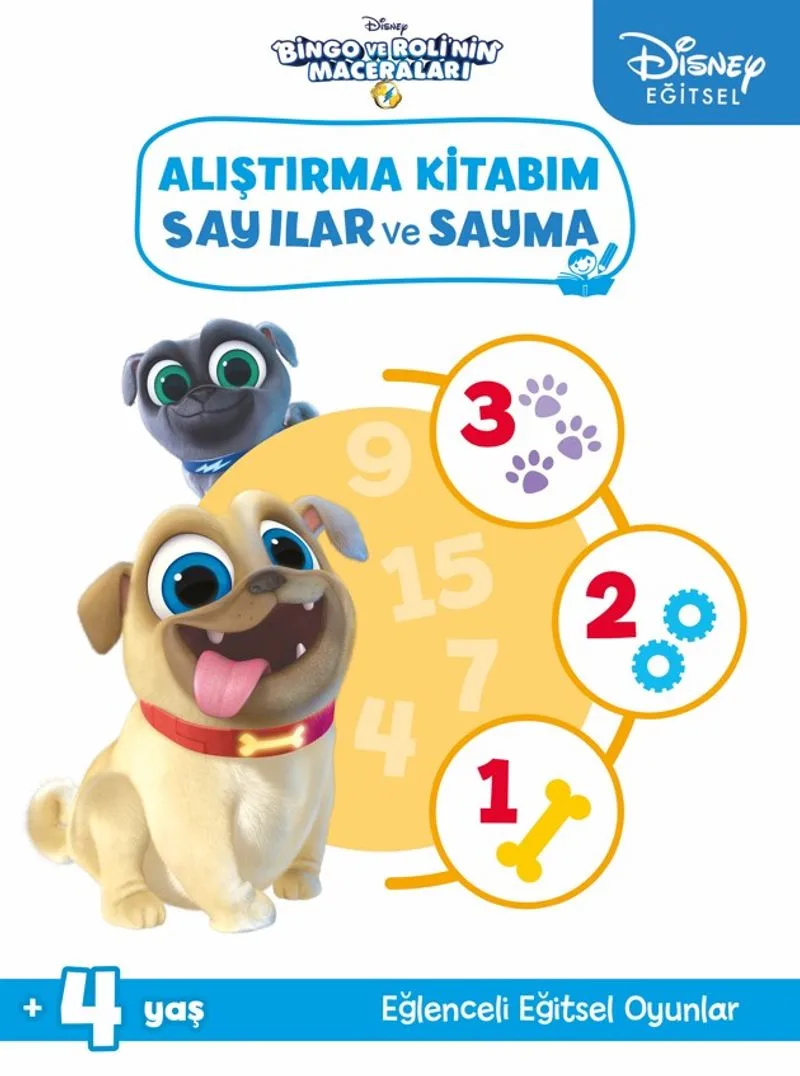 Disney Eğitsel Bingo ve Roli'nin Maceraları Sayılar ve Sayma
