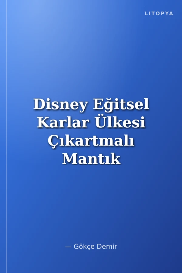 Disney Eğitsel Karlar Ülkesi Çıkartmalı Mantık Bulmacaları