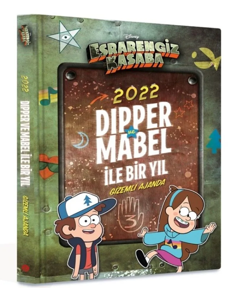 Disney - Esrarengiz Kasaba 2022 Dipper ve Mabel ile Bir Yıl - Gizemli Ajanda