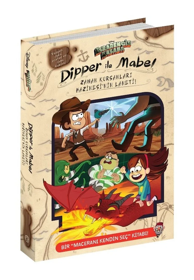 Disney Esrarengiz Kasaba / Dipper ve Mabel Zaman Korsanları Hazinesi'nin Laneti