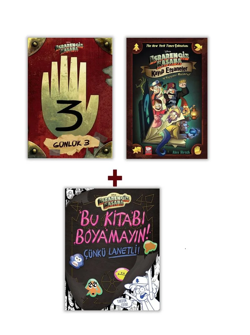 Disney Esrarengiz Kasaba En Çok Satan Kitaplar Seti (3 Kitap)