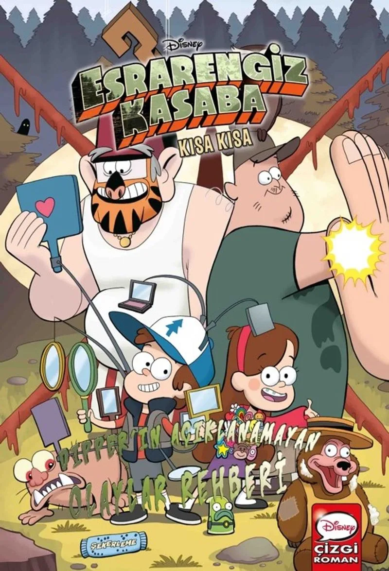 Disney Esrarengiz Kasaba Kısa Kısa Dipper'ın Açıklanamayan Olaylar Rehberi