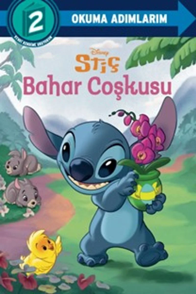 Disney Okuma Adımlarım - 2. Adım - Stiç - Bahar Coşkusu