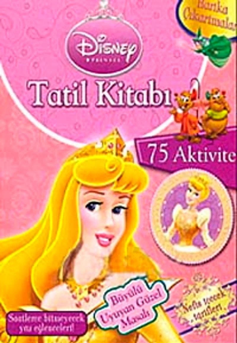Disney Prenses Tatil Kitabı Büyülü Uyuyan Güzel Masalı