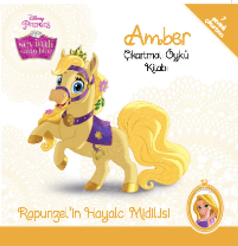 Disney Sevimli Saraylılar Amber / Çıkartmalı Öykü Kitabı