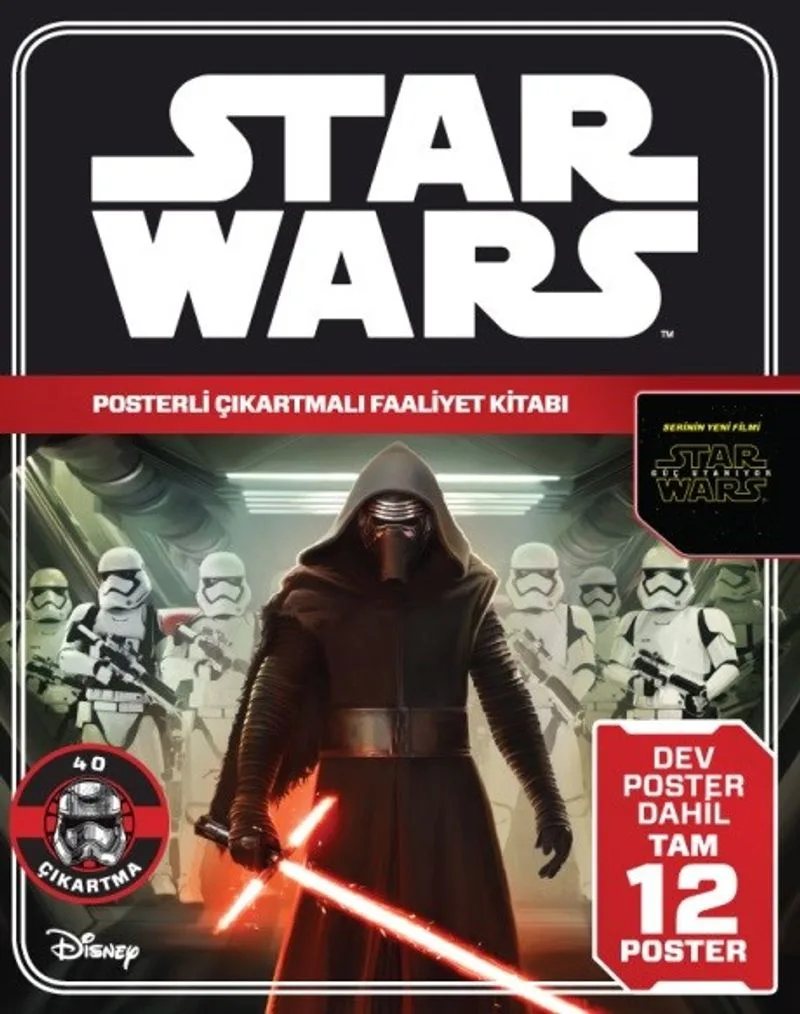 Disney Star Wars - Posterli Çıkartmalı Faaliyet Kitabı