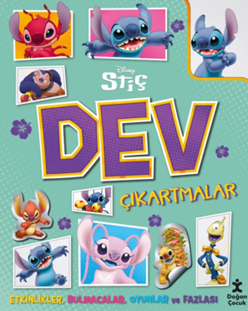 Disney Stiç / Dev Çıkartmalar Etkinlik Kitabı
