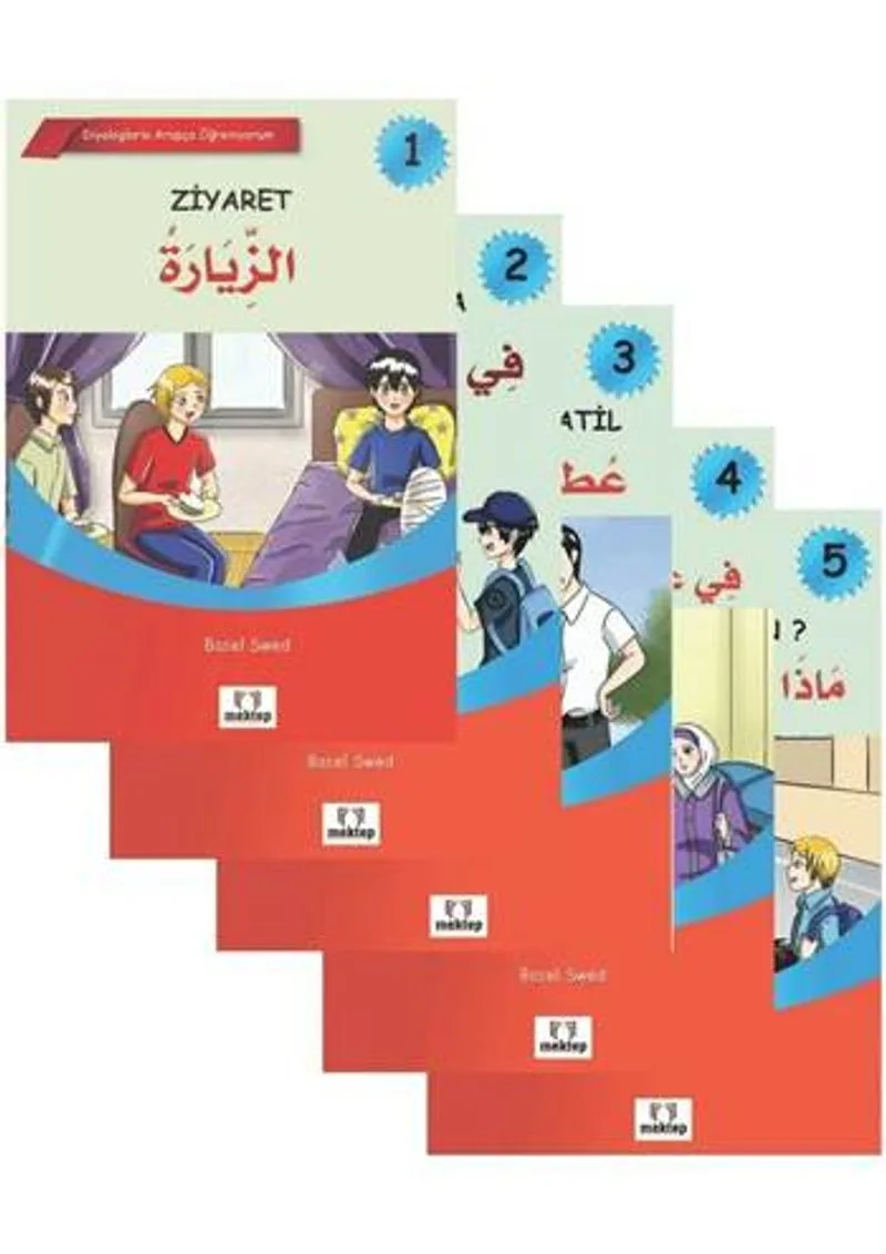 Diyaloglarla Arapça Öğreniyorum Set (5 Kitap)