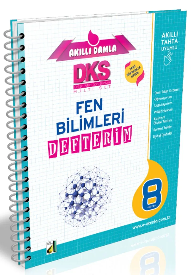 DKS 4B Akıllı Damla Fen Bilimleri Defterim (8. Sınıf)