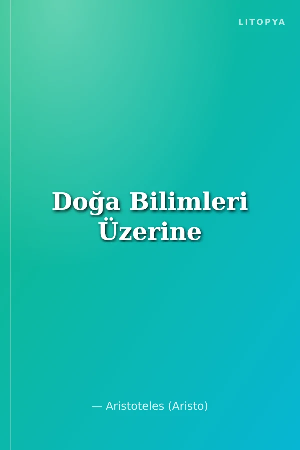Doğa Bilimleri Üzerine