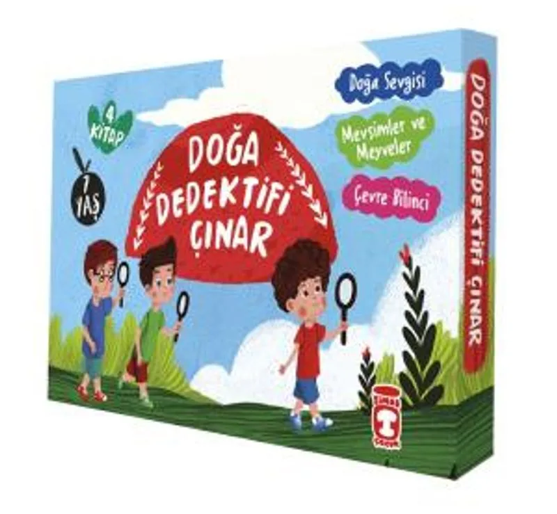 Doğa Dedektifi Çınar (4 Kitap Set)