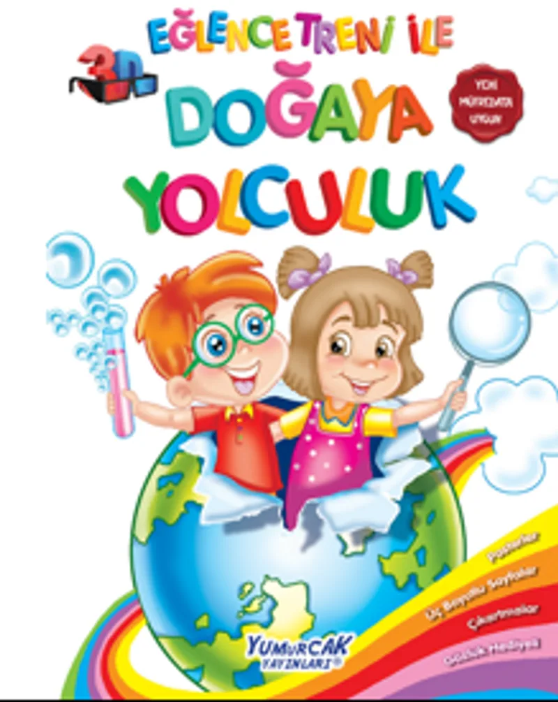 Doğaya Yolculuk (FEN)(SPİRAL CİLT) (POSTER VE 3D GÖZLÜK HEDİYELİ)