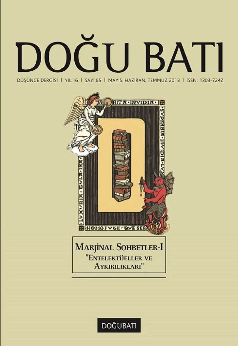 Doğu Batı Sayı:65 Mayıs-Haziran-Temmuz 2013 (Üç Aylık Düşünce Dergisi)