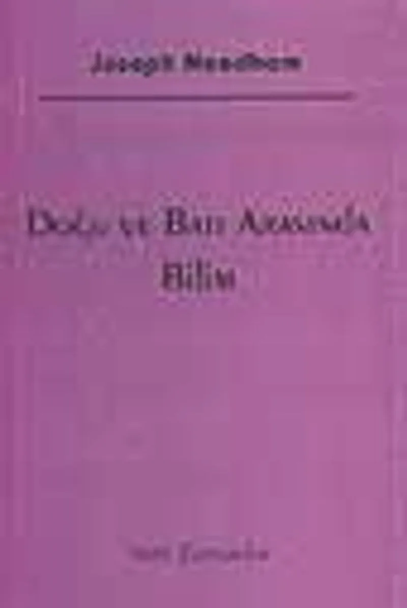 Doğu ve Batı Arasında Bilim