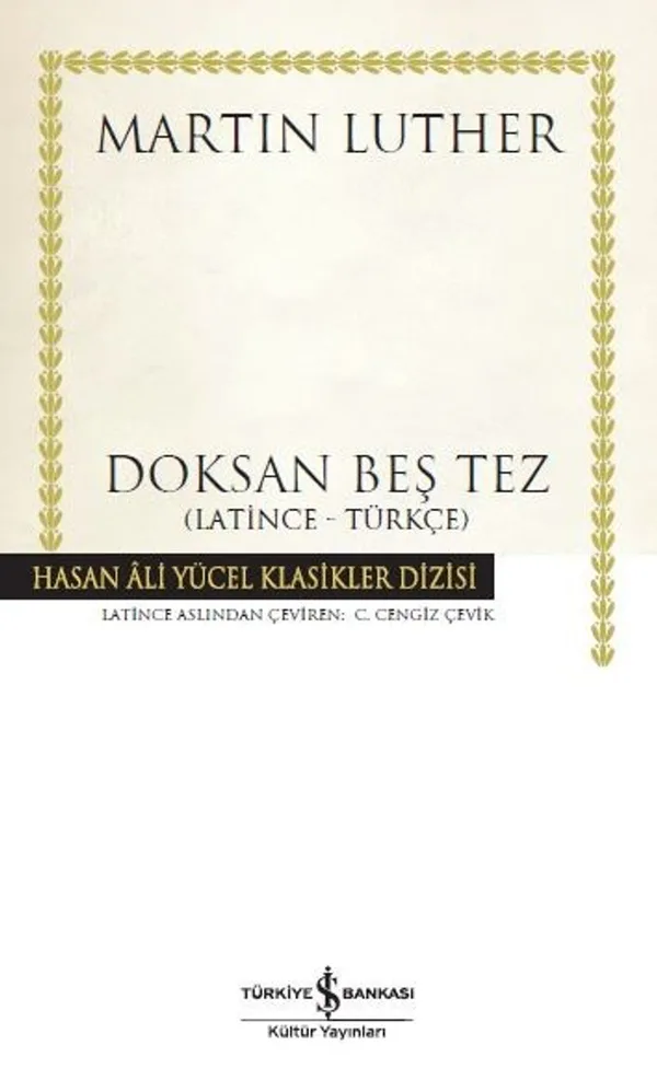 Doksan Beş Tez (Ciltli)