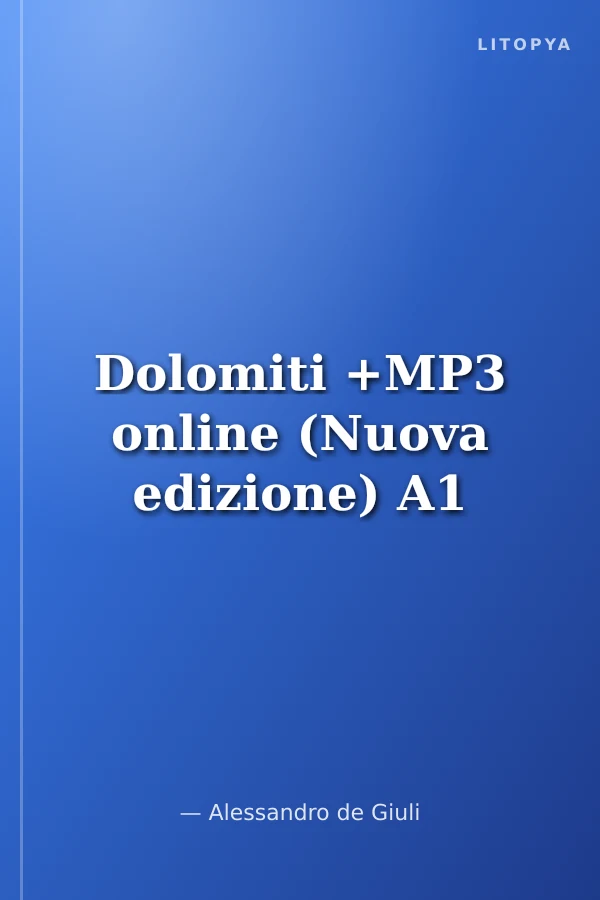 Dolomiti +MP3 online (Nuova edizione) A1