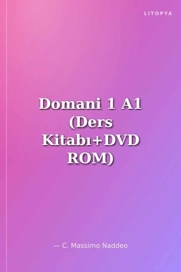 Domani 1 A1 (Ders Kitabı+DVD ROM) Temel Seviye İtalyanca