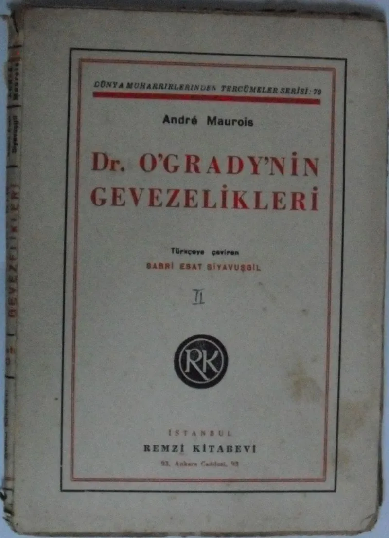 Dr. O'grady'nin Gevezelikleri Kod: 10-H-7
