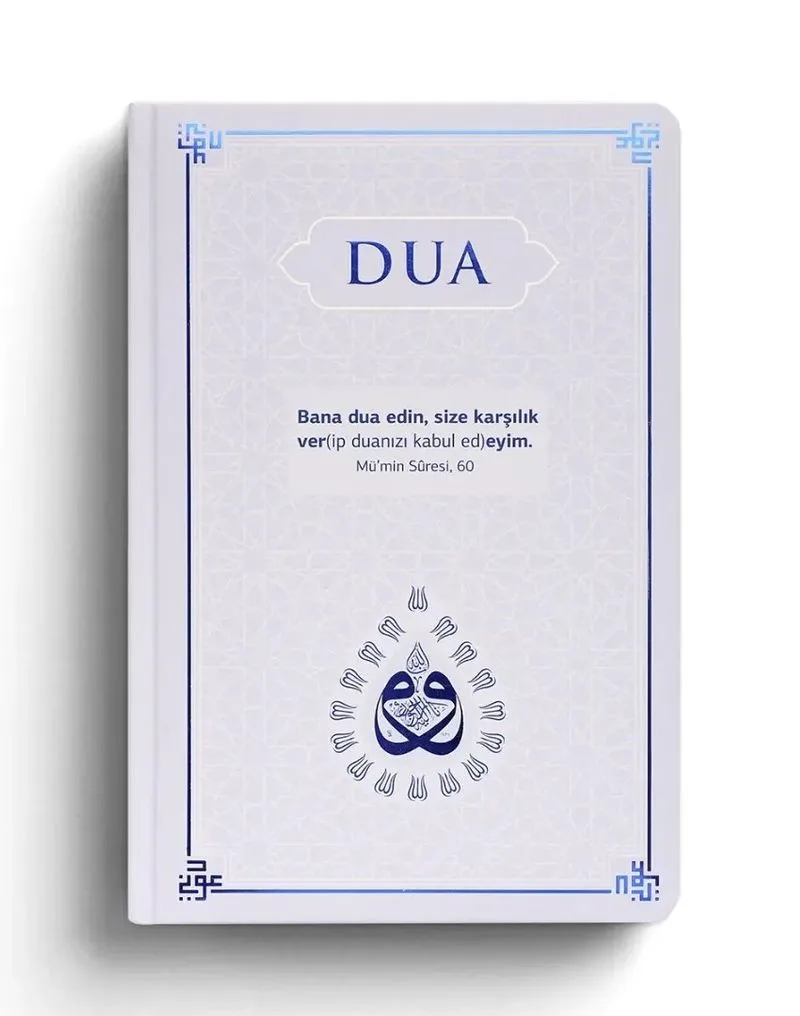 Dua (Evrad-ı Şer&icirc;fe) Büyük Boy Arapça+Türkçe (Lacivert)