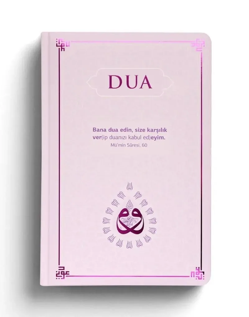 Dua (Evrad-ı Şer&icirc;fe) Büyük Boy Arapça+Türkçe (Lila)
