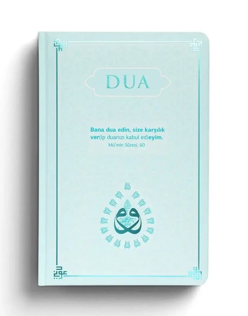 Dua (Evrad-ı Şer&icirc;fe) Büyük Boy Arapça+Türkçe (Turkuaz)