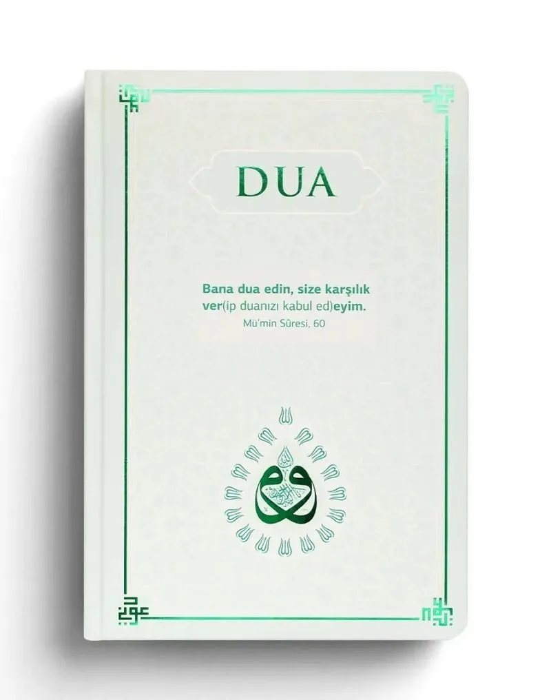 Dua (Evrad-ı Şer&icirc;fe) Büyük Boy Arapça+Türkçe (Yeşil)