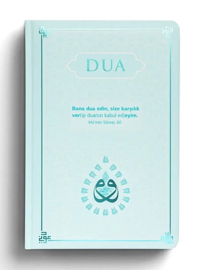Dua (Evrad-ı Şer&icirc;fe) Rahle Boy Arapça+Türkçe (Turkuaz)