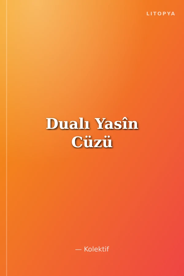 Dualı Yasîn Cüzü