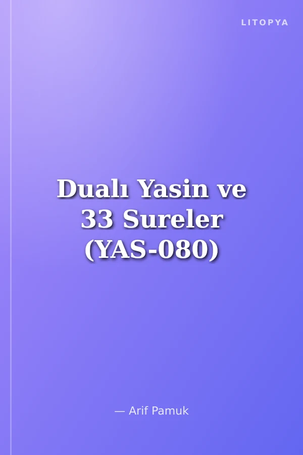 Dualı Yasin ve 33 Sureler (YAS-080)