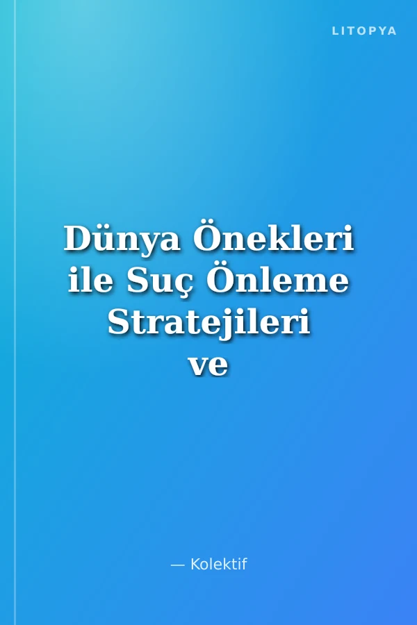 Dünya Önekleri ile Suç Önleme Stratejileri ve Güvenlik