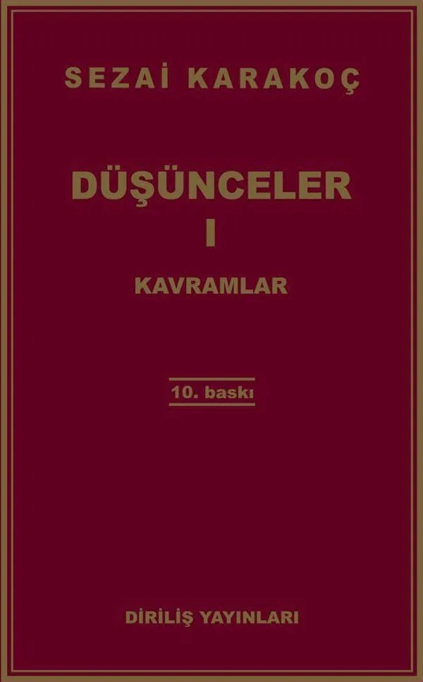 Düşünceler -1/ Kavramlar