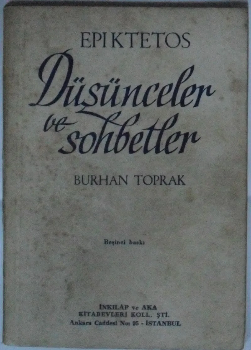 Düşünceler ve Sohbetler Kod: 10-H-33