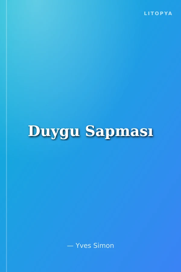 Duygu Sapması