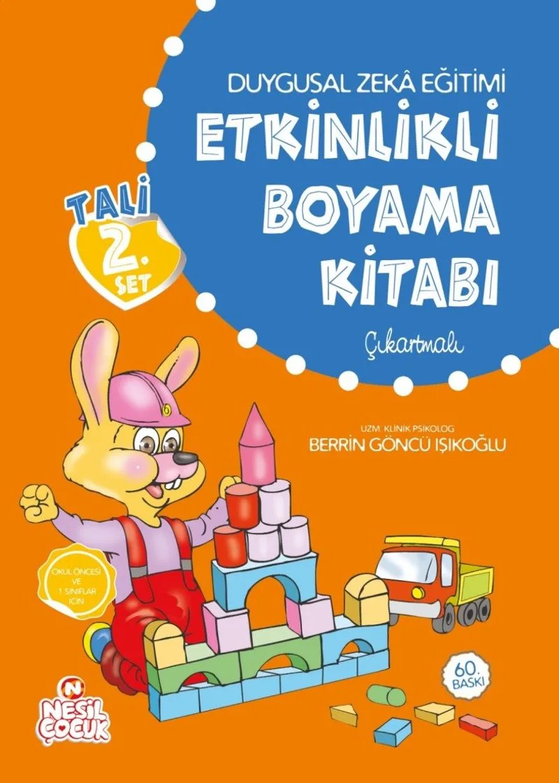 Duygusal Zeka Eğitimi Etkinlikli Boyama Kitabı (Çıkartmalı)